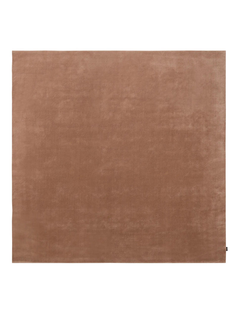 Wool Rug Mono Light Brown