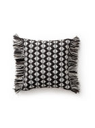 In- & Outdoor cushion Morty Black/White