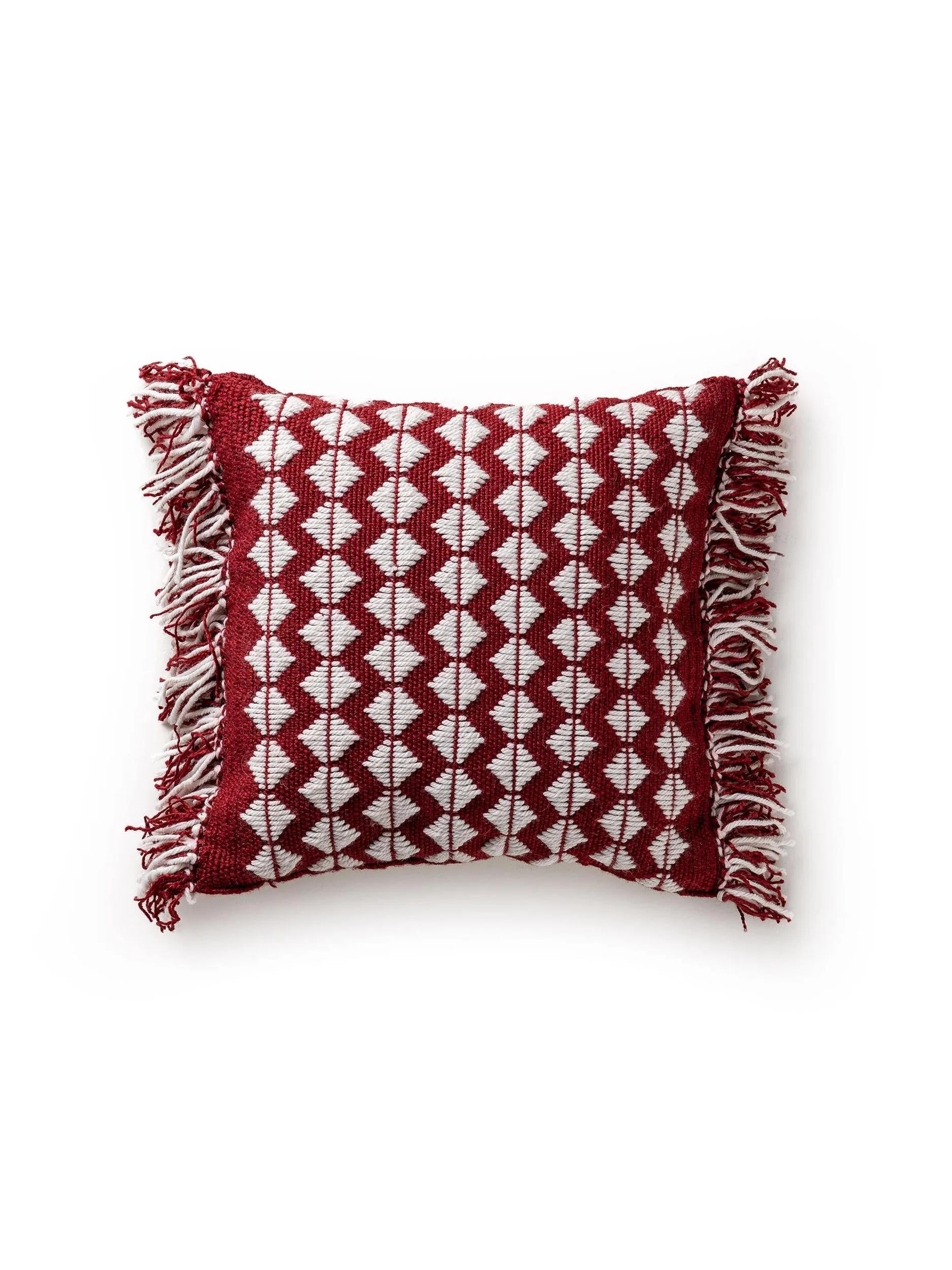 In- & Outdoor cushion Morty Red