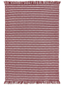 Rug made from recycled material Morty Red