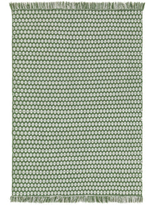 Tapis fabriqué à partir de matériau recyclé Morty Green
