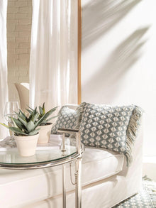 In- & Outdoor Cushion Morty Blue
