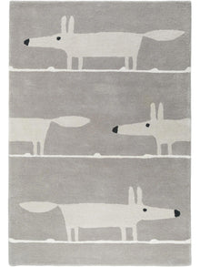 Wool Rug Mr. Fox Grey