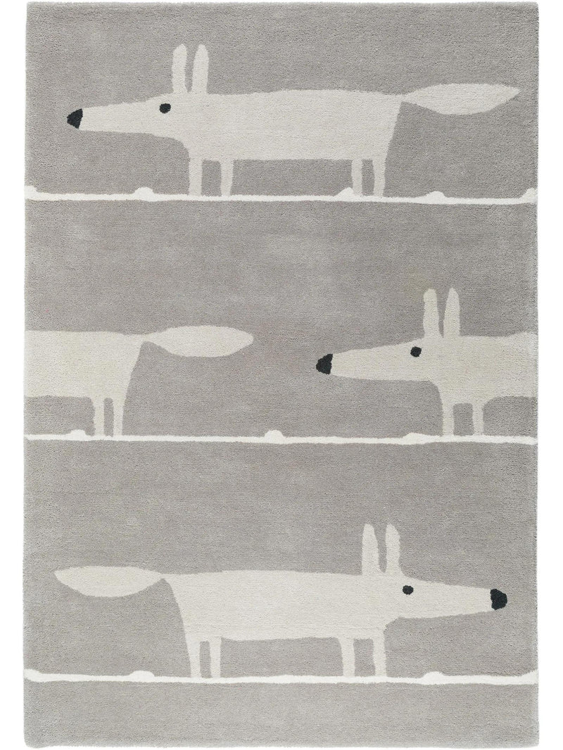 Wool Rug Mr. Fox Grey