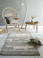 Wool Rug Mr. Fox Grey