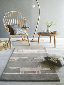 Wool Rug Mr. Fox Grey