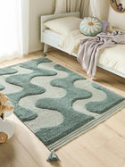 Kids rug Muriel Green/Turquoise