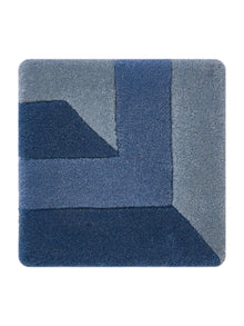 Tapis en laine Tilo bleu