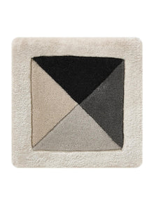 Alfombra Sid Crema/Gris