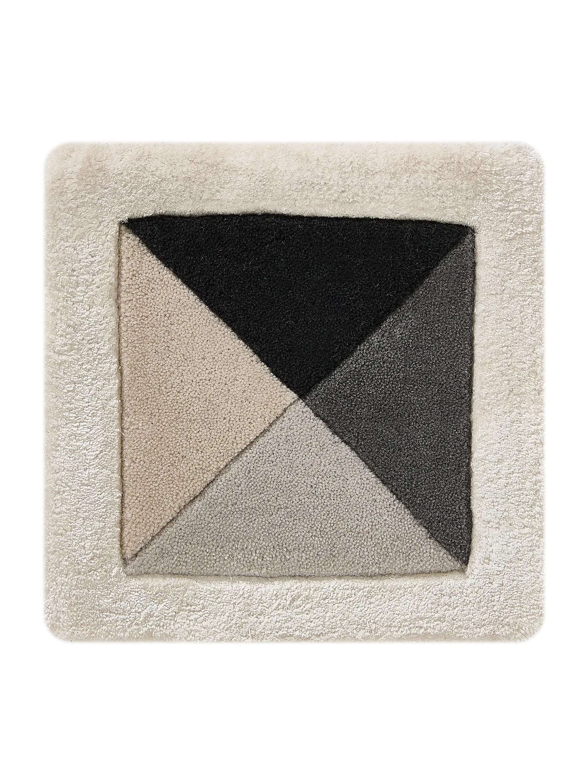 Alfombra Sid Crema/Gris