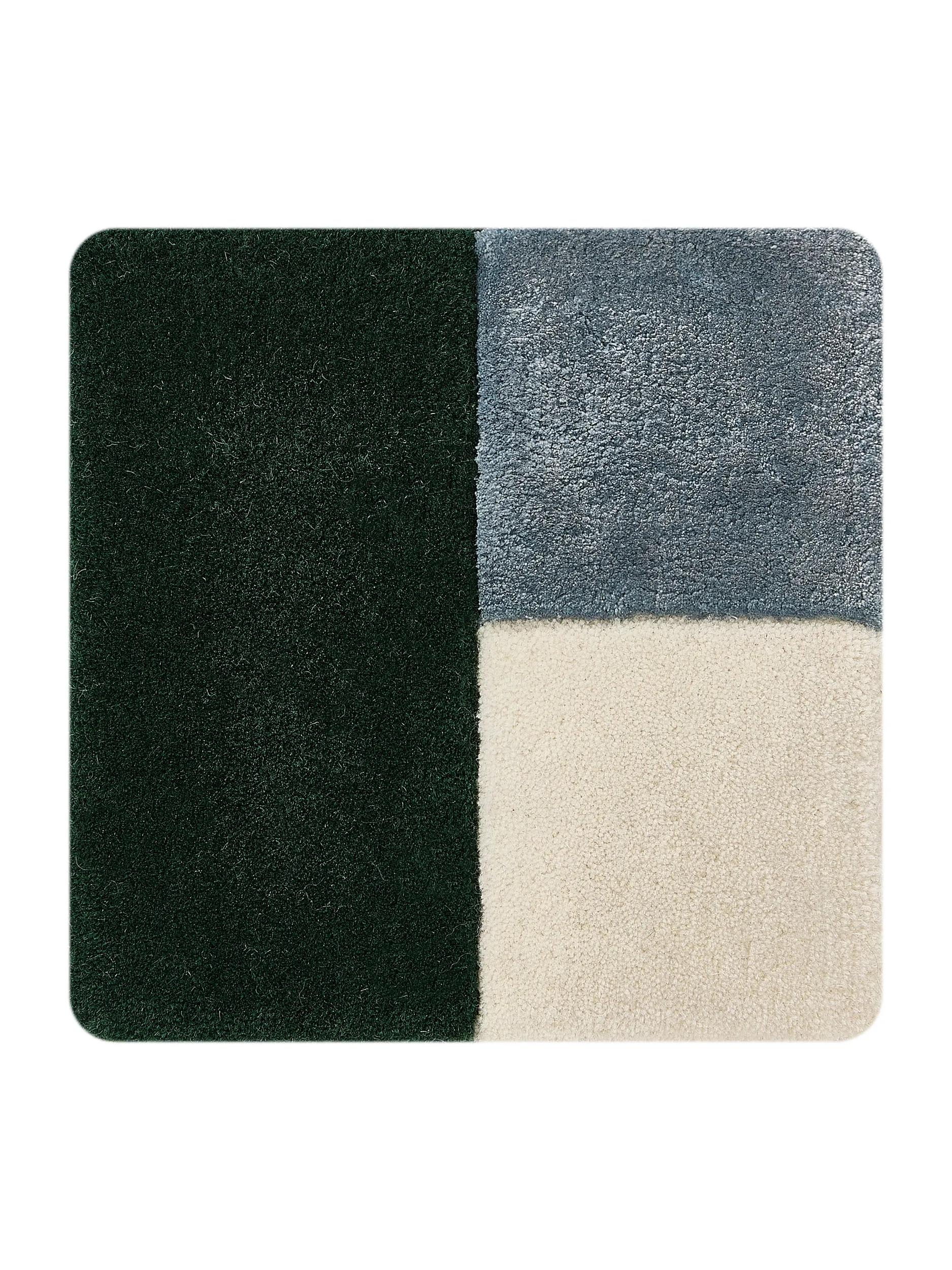 Rug Cubes Blue/Green