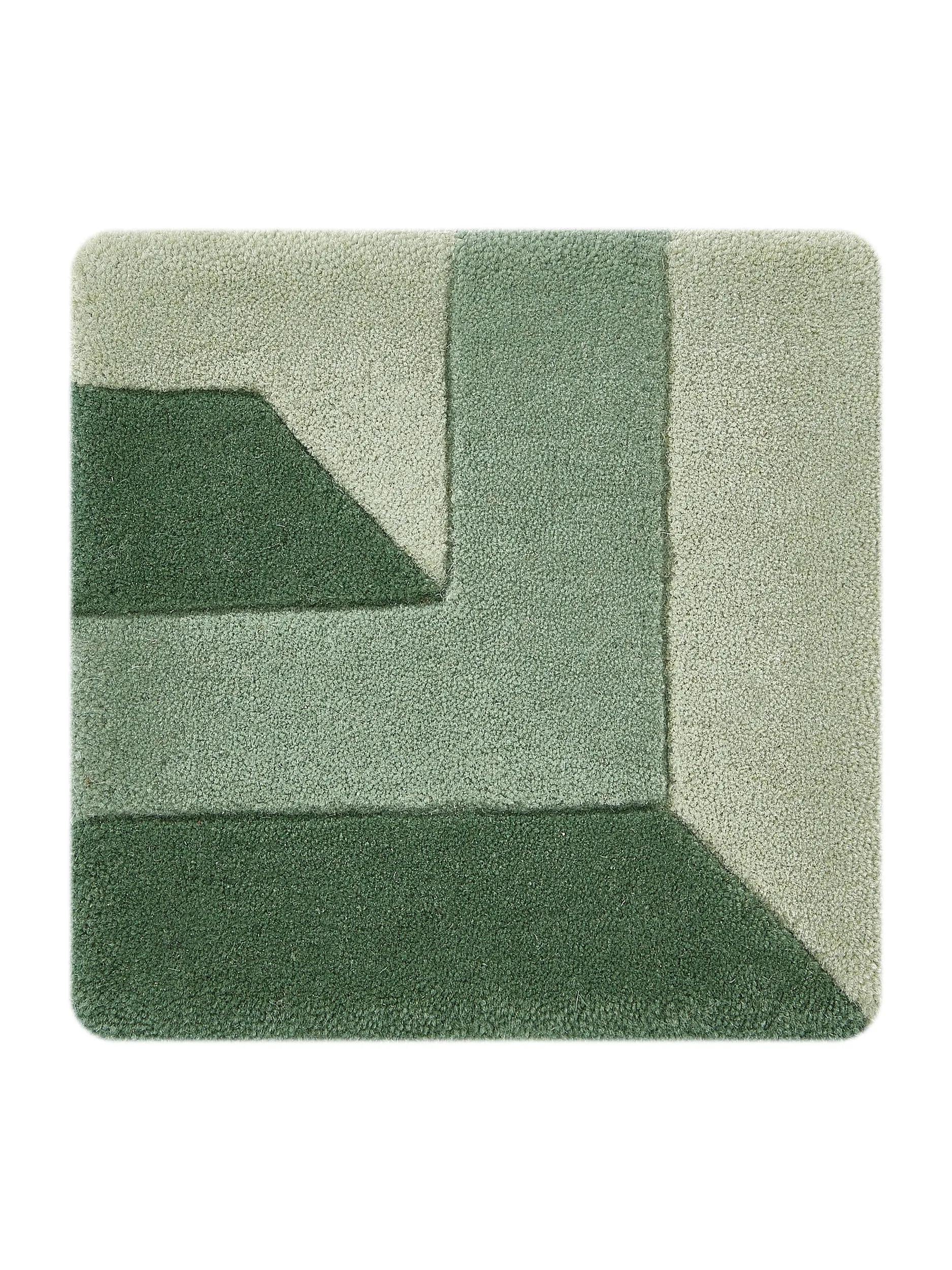 Wool Rug Tilo Green