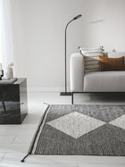 Wool Rug Nahla White/Black