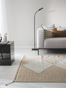 Tapis en laine Nahla beige