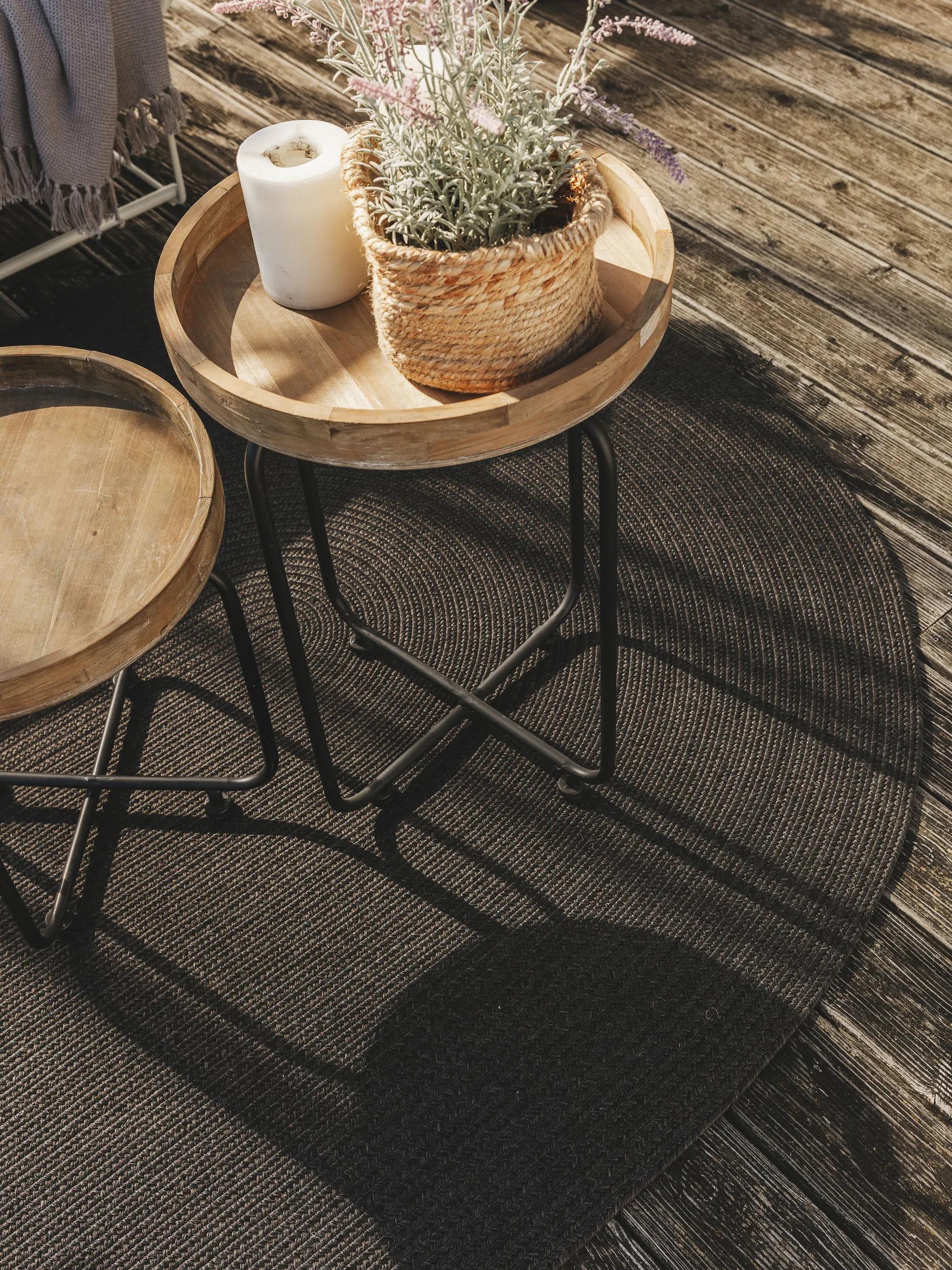 In- & Outdoor Rug Nandi Black