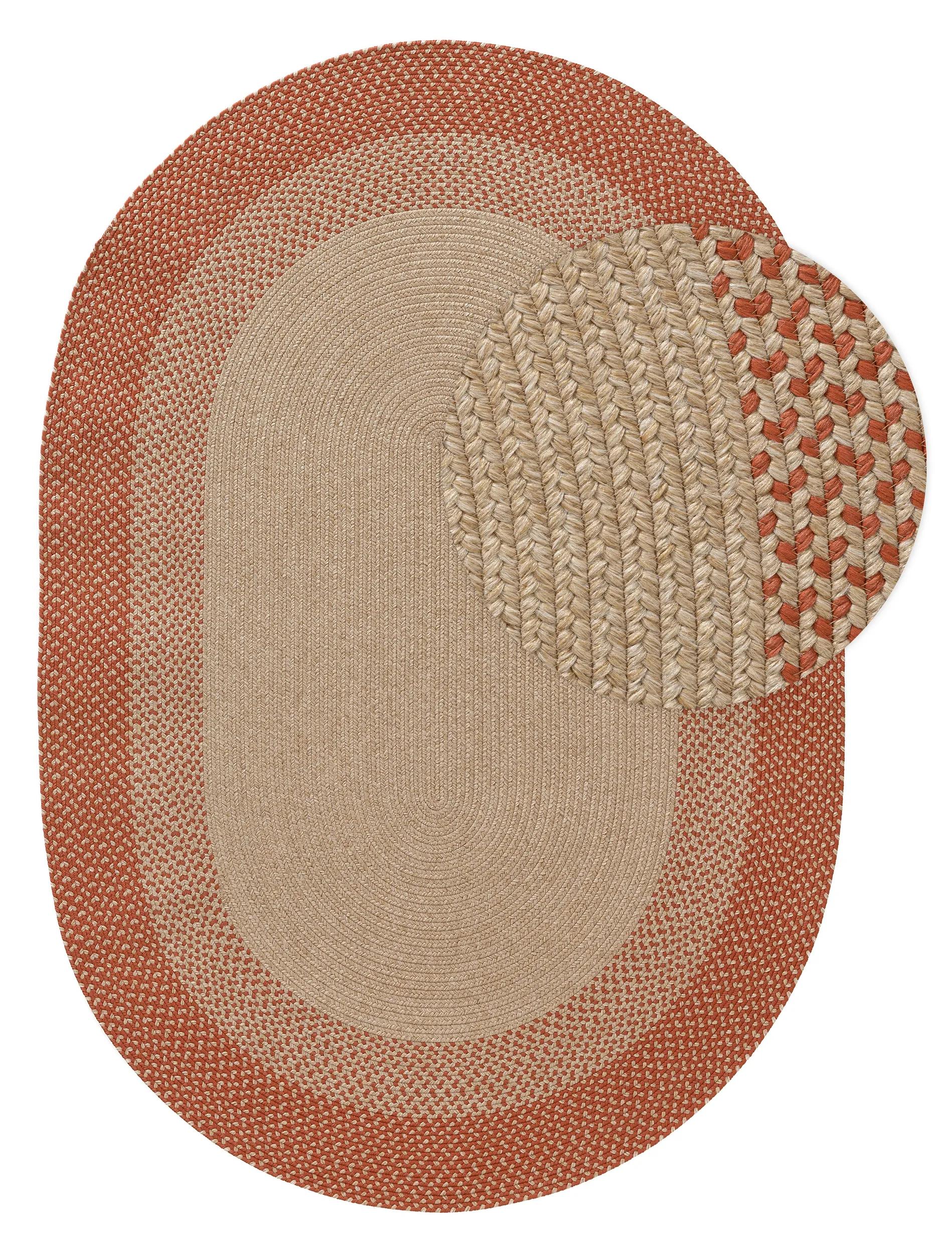 In- & Outdoor Rug Nandi Terracotta