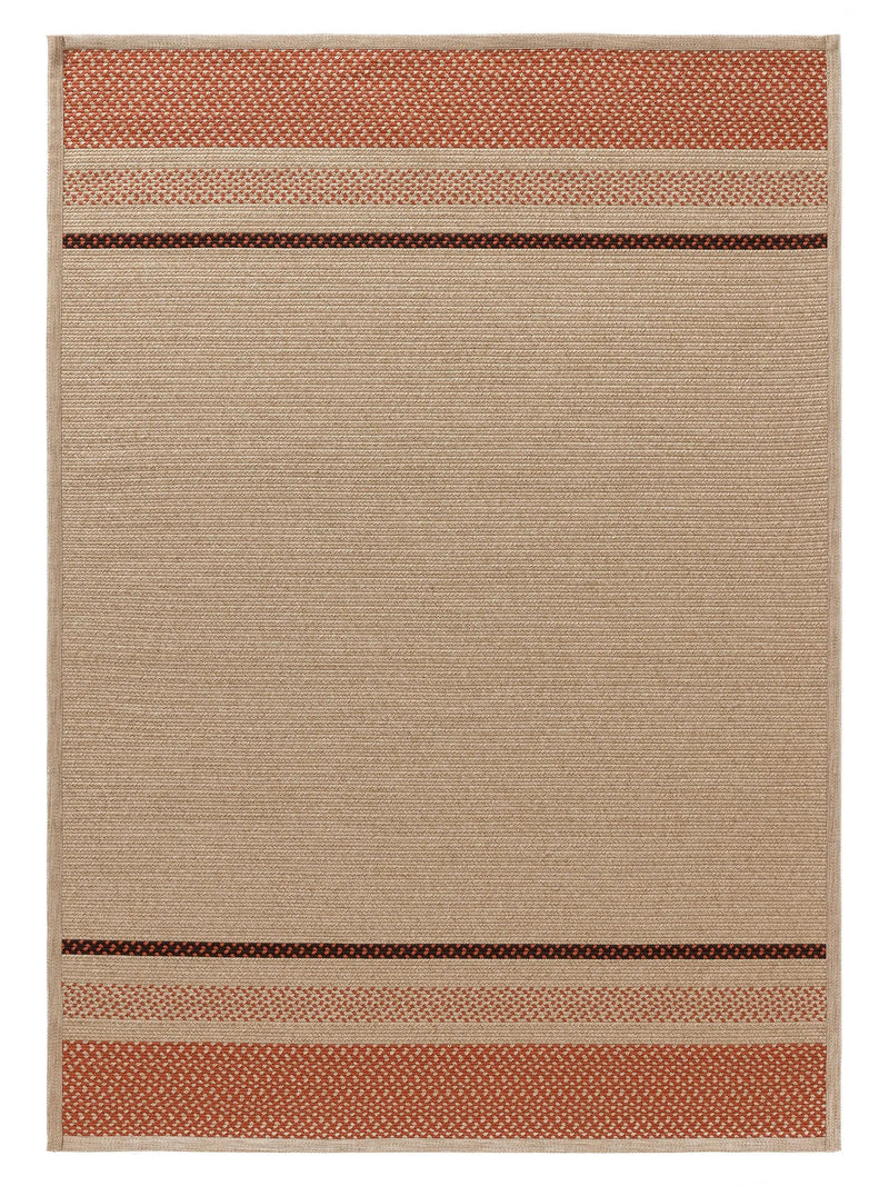 In- & Outdoor Rug Nandi Terracotta
