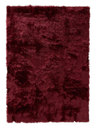 Tapis Shaggy Lavable Nanuk Bordeaux