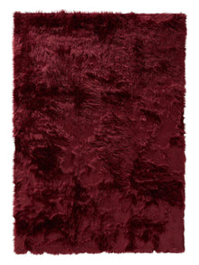 Tapis Shaggy Lavable Nanuk Bordeaux