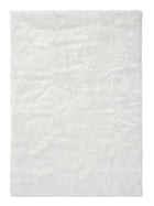 Washable Shaggy Rug Nanuk White