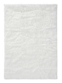 Washable Shaggy Rug Nanuk White