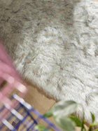 Washable Shaggy Rug Nanuk Black/White