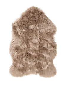 Washable Shaggy Rug Nanuk Beige