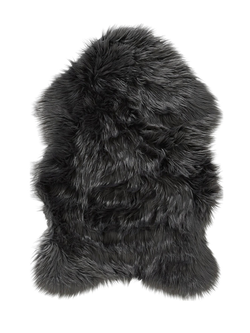 Washable Shaggy Rug Nanuk Charcoal
