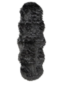 Washable Shaggy Rug Nanuk Charcoal