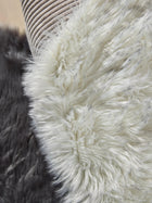 Washable Shaggy Rug Nanuk Black/White