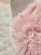 Tapis Shaggy Lavable Nanuk Rose