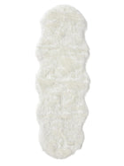 Washable Shaggy Rug Nanuk Black/White