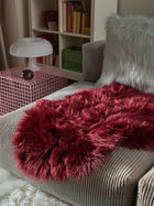 Tapis Shaggy Lavable Nanuk Bordeaux