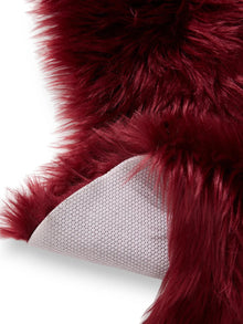 Washable Shaggy Rug Nanuk Bordeaux