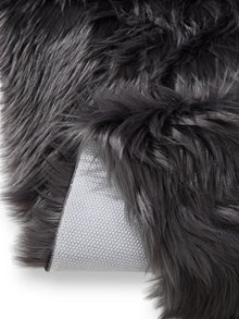 Tapis Shaggy Lavable Nanuk Charbon