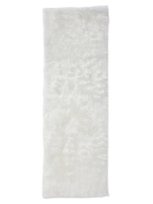 Washable Shaggy Rug Nanuk White
