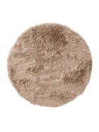 Alfombra peluda lavable Nanuk beige