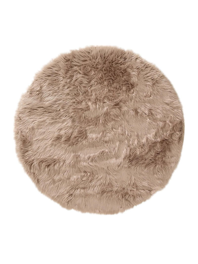 Washable Shaggy Rug Nanuk Beige