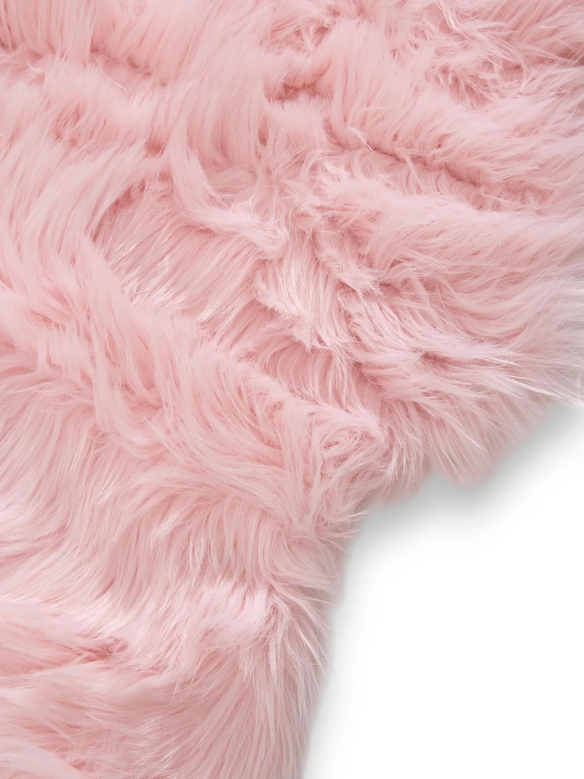 Tapis Shaggy Lavable Nanuk Rose