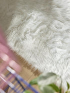 Washable Shaggy Rug Nanuk White