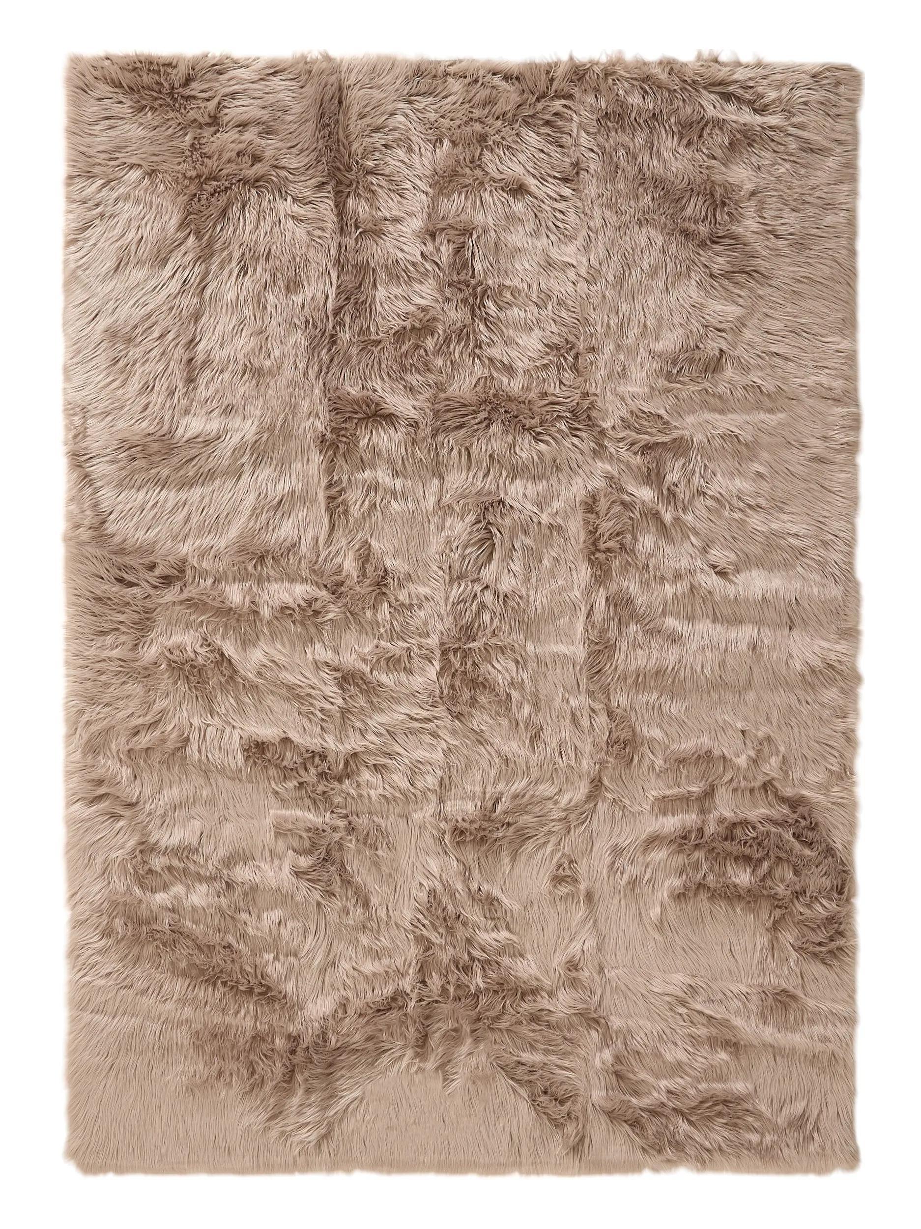 Washable Shaggy Rug Nanuk Beige