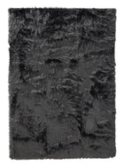 Tapis Shaggy Lavable Nanuk Charbon