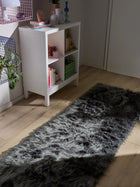 Tapis Shaggy Lavable Nanuk Charbon