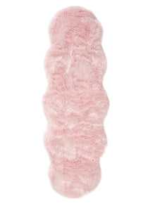 Washable Shaggy Rug Nanuk Pink