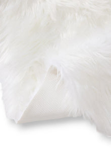 Washable Shaggy Rug Nanuk White