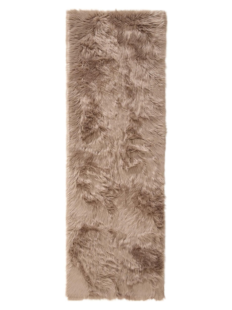 Washable Shaggy Rug Nanuk Beige