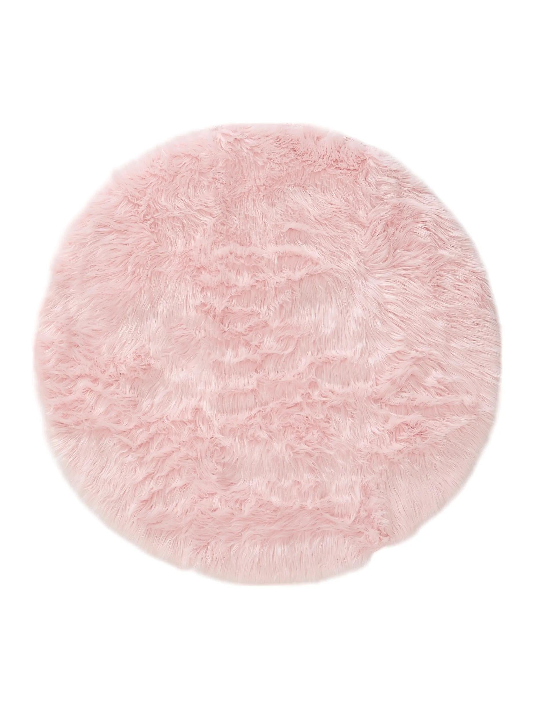Washable Shaggy Rug Nanuk Pink