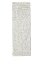 Washable Shaggy Rug Nanuk Black/White