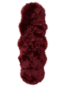 Washable Shaggy Rug Nanuk Bordeaux