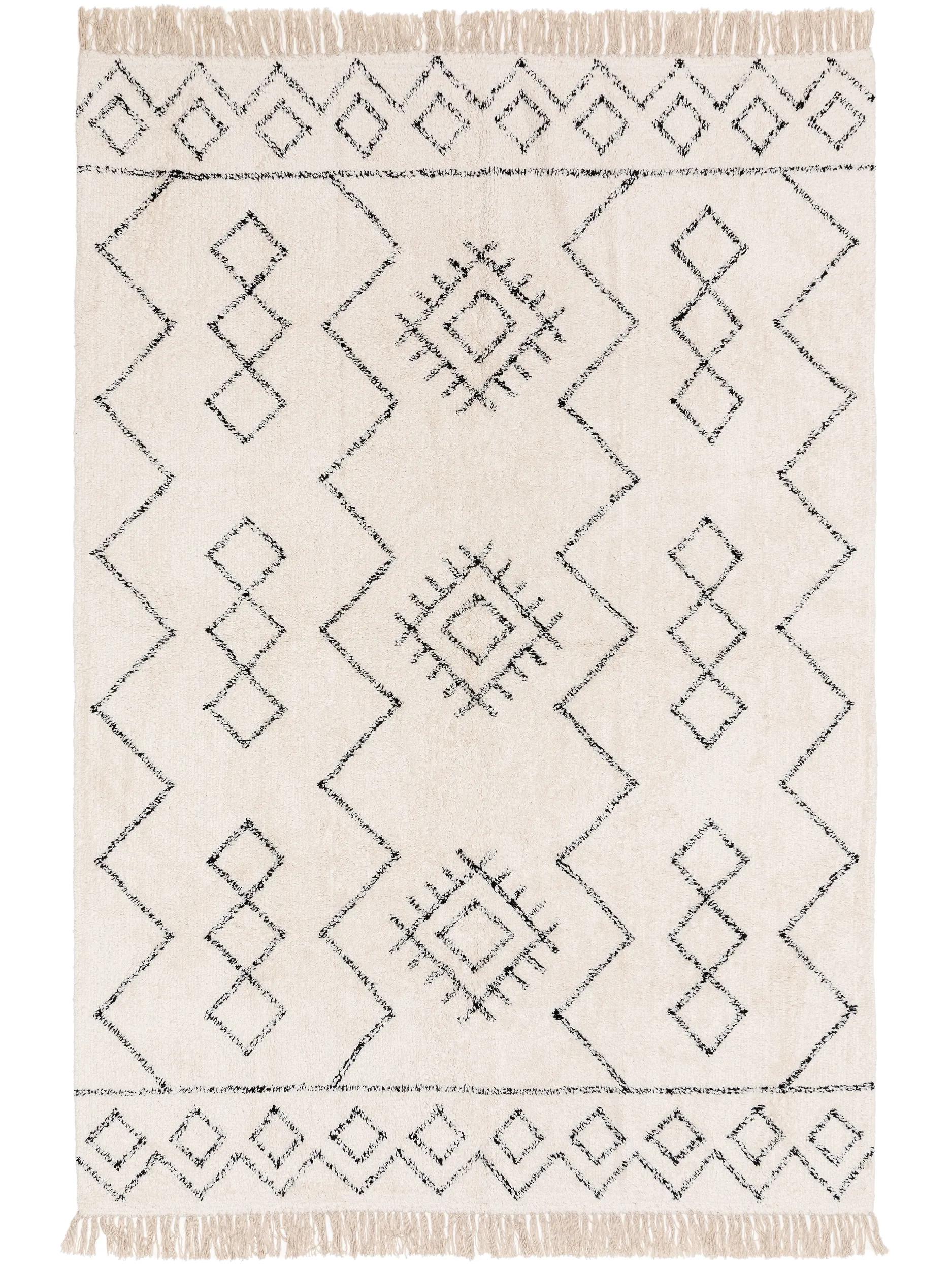 Washable Cotton Rug Naomi Cream